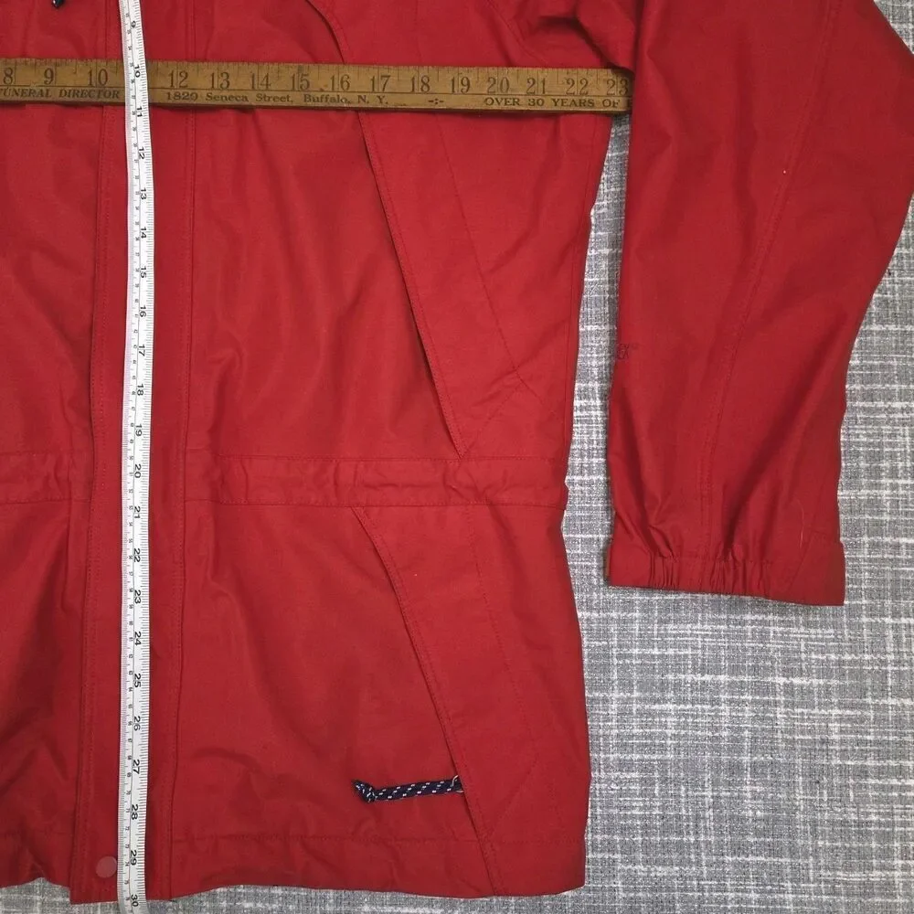Patagonia Storm Jacket Gore-Tex Multi-Season Shell Hood Red Men's S SEE DESC